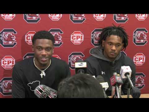 POSTGAME: Shi Smith, Rico Dowdle on Vanderbilt — 9/22/18