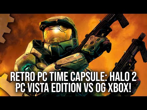 Halo 2 - Retro PC Time Capsule vs OG Xbox - The Infamous Windows Vista Edition Revisited