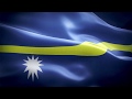 Nauru anthem & flag FullHD / Науру гимн и флаг 