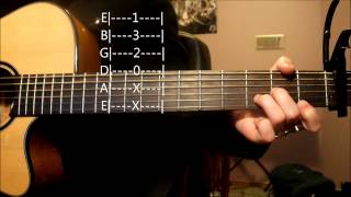 Lights- Cactus In the Valley Tutorial. (Strumming included)