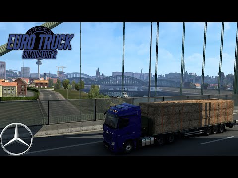 WELCOME TO 1.40! | ETS2 1.40 Open Beta | Mercedes Actros MP4 3358 | Duisburg - Liège