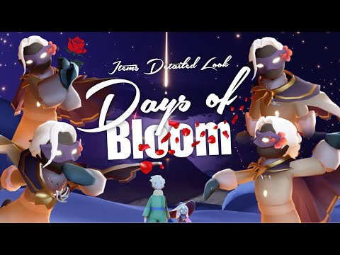Days of Bloom 2025 items Detailed Look | Sky Children of the Light | Noob Mode