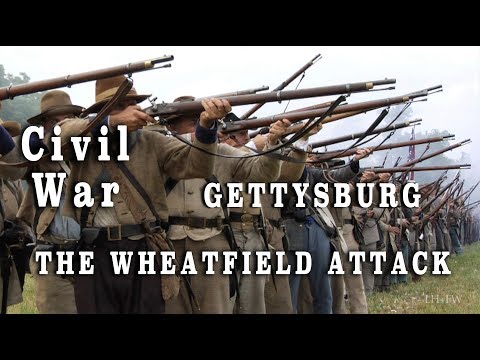 Gettysburg 145th Battle - The July 2, 1863 Wheatfield Attack
