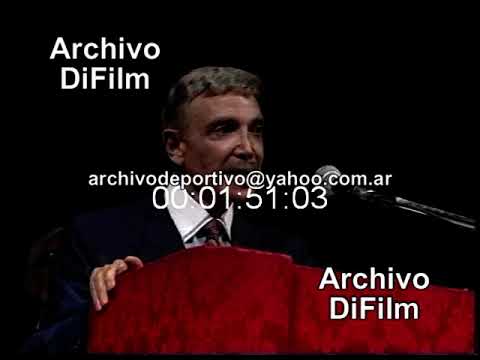 Alejandro Romay contra los monopolios del Grupo Clarin y Telefonica 1996 UG-1259 DiFilm