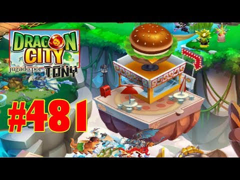 Dragon City "Capítulo 481 - La Isla Comida Rápida (y 2ª parte)" por Tony