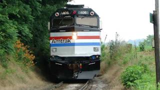 preview picture of video 'Amtrak 40th Anniversity Train @ Black Horse'