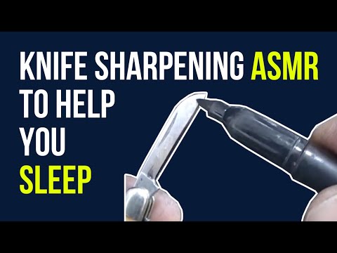 The Bob Ross of Knife Sharpening | Unintentional ASMR Knife Sharpening To Help You Sleep Now
