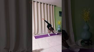 Balance pose for good focus#shortvideo#yoga#yogaforbeginners#yogapractice#ytshorts#yogafit