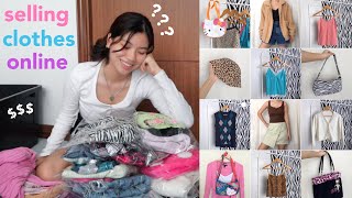 how to sell clothes online (photos, listing, shipping etc.)