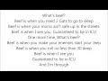 Biggie Smalls - What's Beef Lyrics on Screen (HD ...