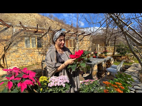 Baking Four Types of Iranian Pilaf With Chicken on The Village Style | Iran Nomad Life