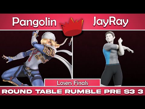 RTR Pre S03 Finale | Pangolin (Sheik) vs JayRay (Wii Fit Trainer) | Losers Finals | SSBU Ultimate