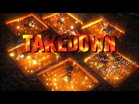 ✶⋆.˚ Demon Slayer AMV/Edit ✧₊⁺ Takedown by Kpop Demon Hunters ˚.⋆✶