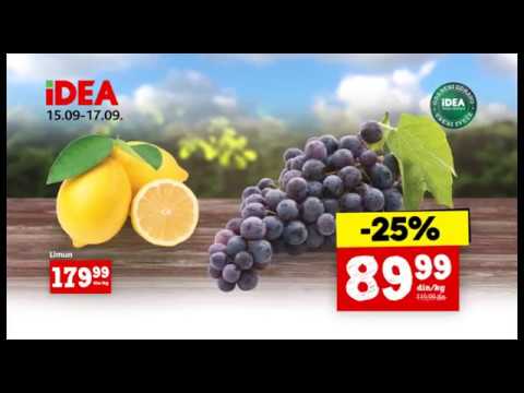 IDEA vikend akcija 15 - 17.09.2017.