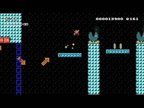 リフトを頼りに ! Muncher World☆LiftCourse by ★ゆー/Yū★ 🍄 Super Mario Maker 2 #agz 😶 No Commentary