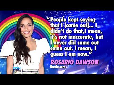 ROSARIO DAWSON CAME OUT... OR DID SHE?