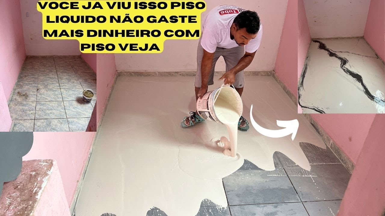 OLHA QUE BRILHANTE IDEIA Não Gaste mais DINHEIRO💰 Com PISO E Argamassa CUSTO MUITO BAIXO VEJA E FAÇA