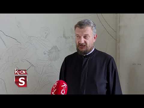 Ikonopisanje crkve – kapele na Novom groblju