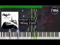 Arkham City - Main Theme (Piano Solo) Arrangement Sheet Music