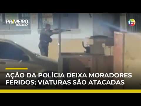 ES: tiros de borracha disparados pela PM deixam moradores feridos em operação | #PrimeiroImpacto