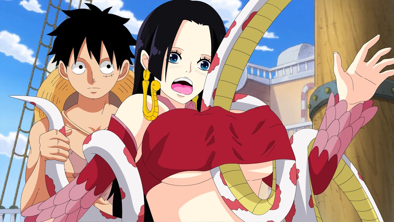 Boa Hancock revela seu segredo para Luffy em One Piece