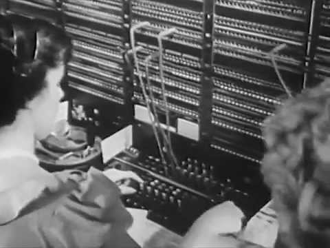 Long Distance Telephone Calls: Speeding Speech - circa 1950 - CharlieDeanArchives / Archival Footage