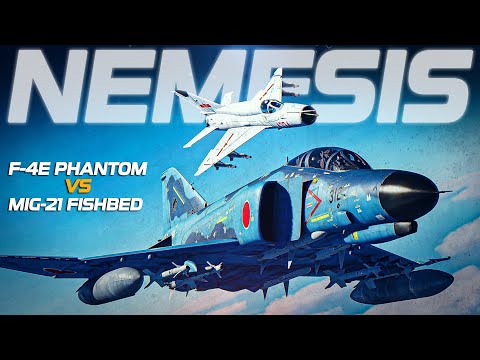 NEMESIS | F-4E Phantom Vs Mig-21 Fishbed | DOGFIGHT | Digital Combat Simulator | DCS |