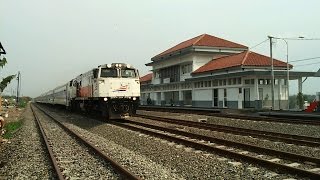 preview picture of video 'Kereta Api Jayabaya berjalan langsung Stasiun Duduk'