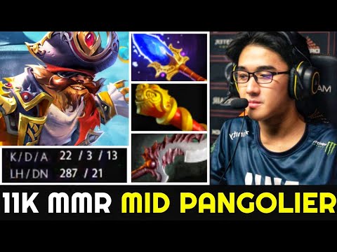 ABED 11K Mid Boss Carry the Game with Super Annoying Pangolier 7.26 Dota 2