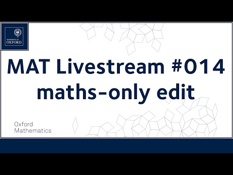 MAT Livestream 2020 #014 | Maths-only edit | Polynomials and Algebra
