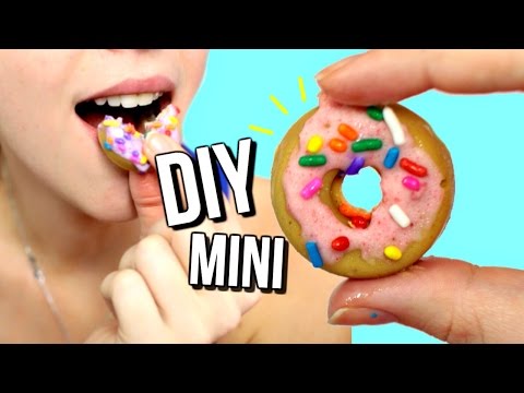 DIY Mini EDIBLE Donuts! How to Make Mini Donuts