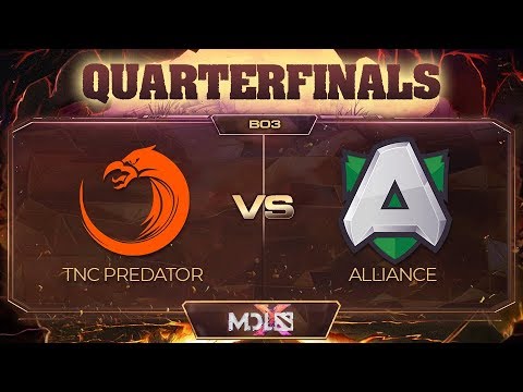 TNC Predator vs Alliance Game 1 - MDL Chengdu Major: Quarterfinals