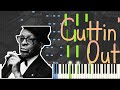 Willie "The Lion" Smith - Cuttin' Out 1949 (Fast Stride Piano Synthesia)