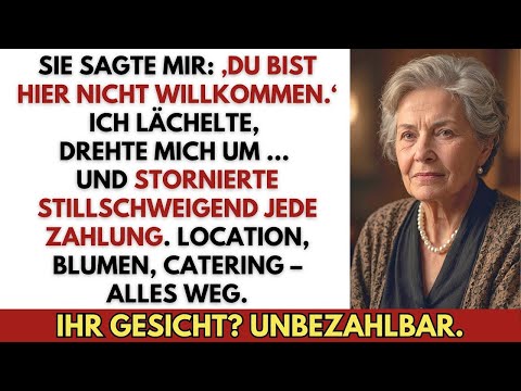 Die Braut meines Sohnes warf mich von ihrer Hochzeit – also stoppte ich still all ihre Zahlungen.