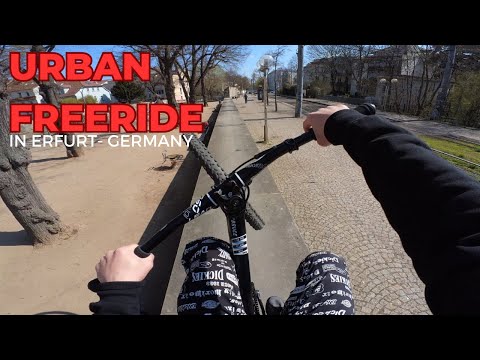 URBAN FREERIDE MTB Street Tour ERFURT,GERMANY!