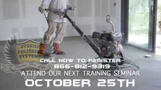 preview picture of video 'SEMI-ANNUAL Concrete Floor Polishing Training Seminar October 2013'