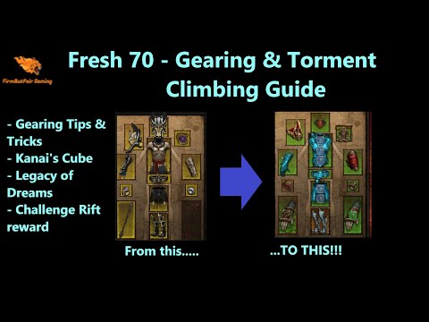 Diablo 3: Fresh 70 Gearing & Torment Climbing Guide - How to accelerate your seasonal journey!