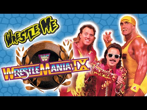 WRESTLEMANIA 9 : Hogan Knows Best!  - Wrestle Me Review WWF WWE WM IX