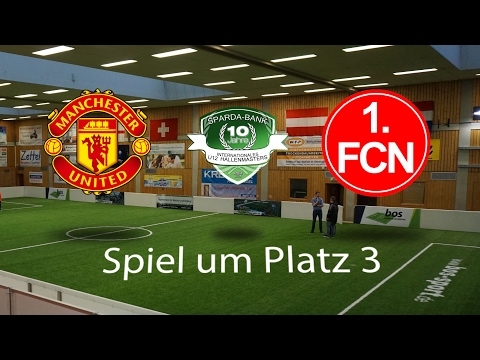 Spiel 45: Manchester United 0-4 1. FC Nürnberg │U12 Hallenmasters TuS Traunreut 2017