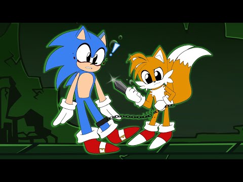 SONIC & TAILS:  TAILS SAVES SONIC (Below The Depths Animation)