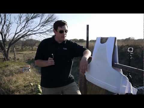 Testing a Level II Bulletproof Vest