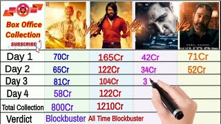 Samrat Prithviraj Vs KGF 2 Vs Major Vs Vikram Movie Box Office Collection  Comparison 2022 ।।