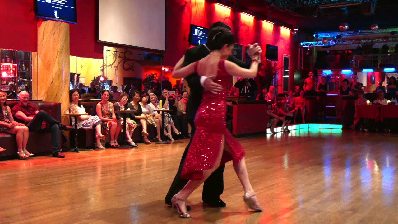 Marcos Pereira & Florencia Borgnia - Milonga Demo 2/3 - Milonga @ Alberto's 2017 June 18