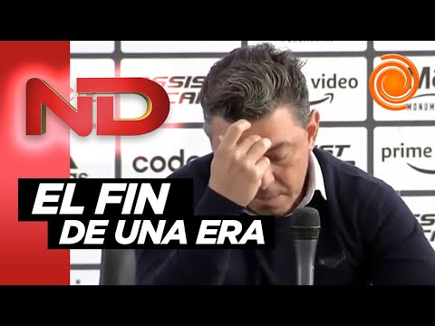 Marcelo Gallardo anunció su retiro de River, la emoción al despedirse de los hinchas