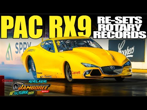 Pac Performance RX9 Runs 6.14 PB & Re-Sets Rotary World Record For MPH