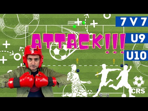 Youth Soccer Attacking Patterns - SCORE MORE GOALS!!