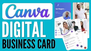 How to make a digital business card in canva