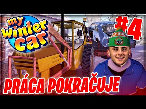 MAŤO - MY WINTER CAR | #4 | NESKUTOČNÝ PRACANT! 😎