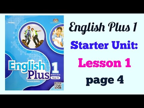 YEAR 5 ENGLISH PLUS 1: STARTER UNIT - LESSON 1 | PAGE 4