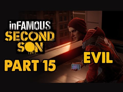 inFamous: Second Son Evil Walkthrough Part 15 - Catch Hank - Evil & Expert Playthrough
